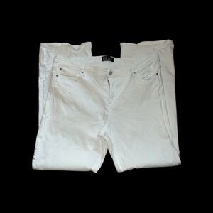 GAP Perfect Boot White Women's Jeans